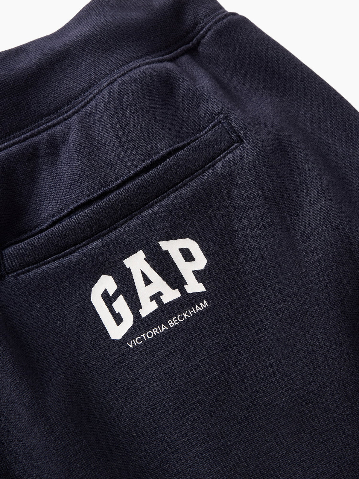 Lacivert Gap × Victoria Beckham Heavyweight Fransız Havlu Kumaş Jogger Eşofman Altı