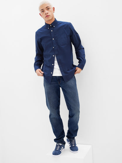 Koyu Mavi Gapflex Straight Washwell™ Jean Pantolon