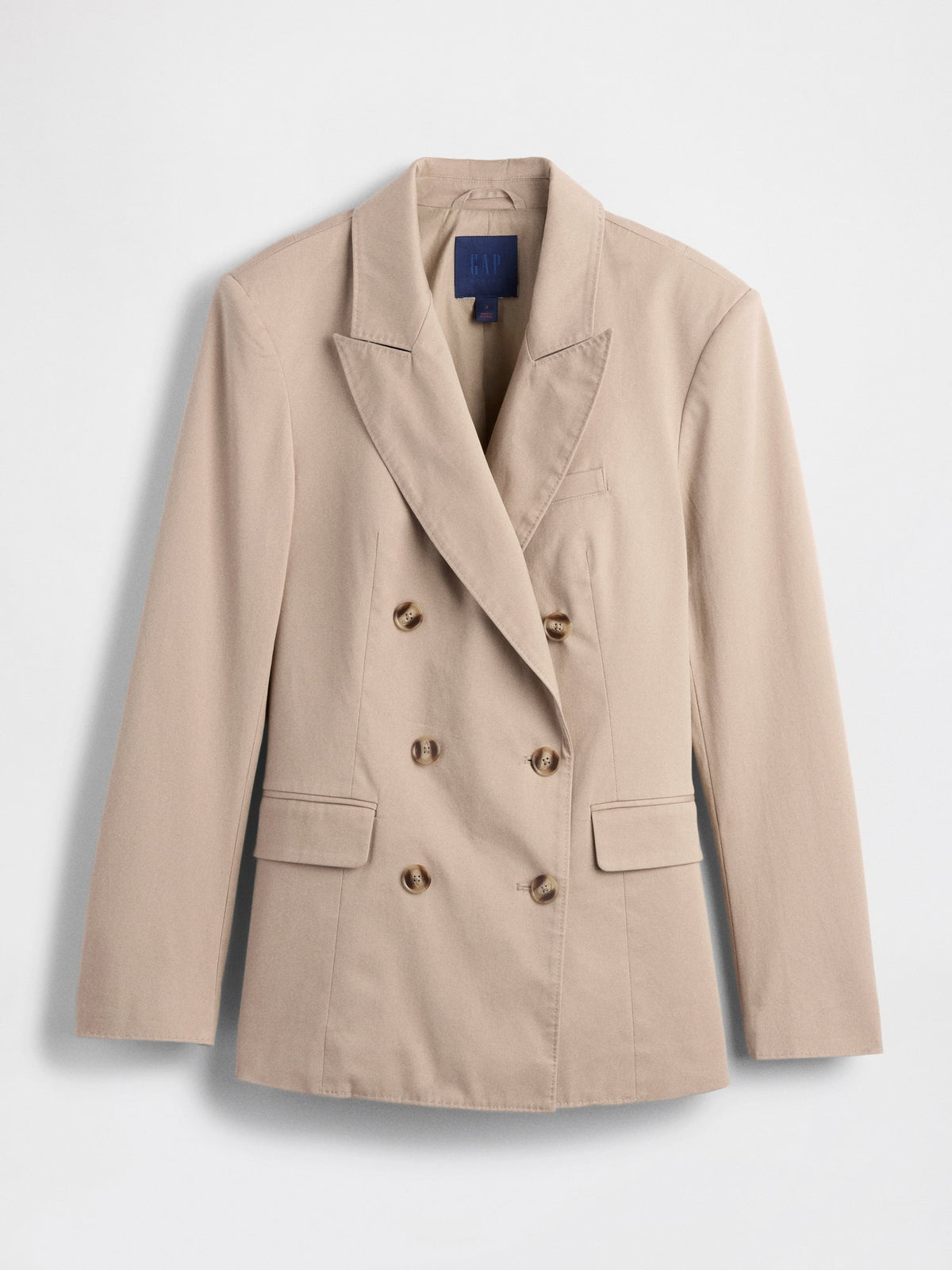 Bej Gapstudio Twill Tailored Blazer Ceket