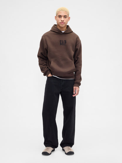 Kahverengi Vintagesoft Oversized Gap Mini-logo Sweatshirt