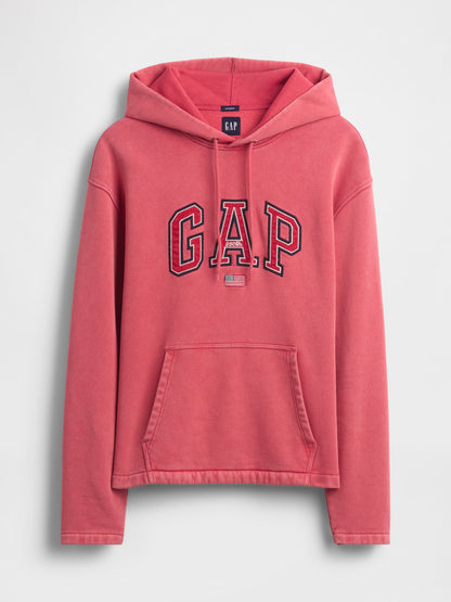 Açık Gri Vintagesoft Oversized Americana Logo Sweatshirt