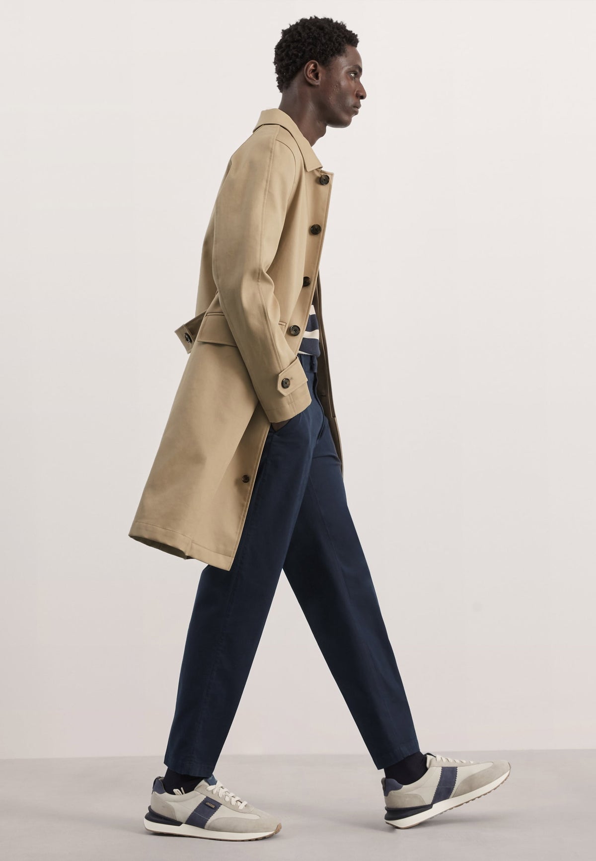 Tapered Fit Italian Chino Pantolon