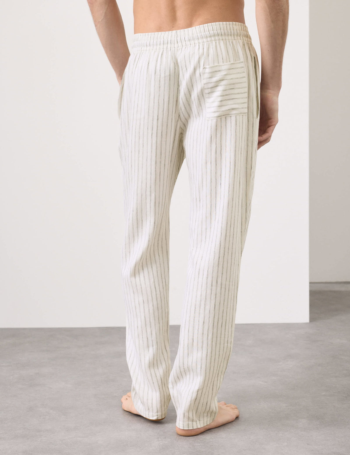 Autograph Keten Karışımlı Pijama Altı