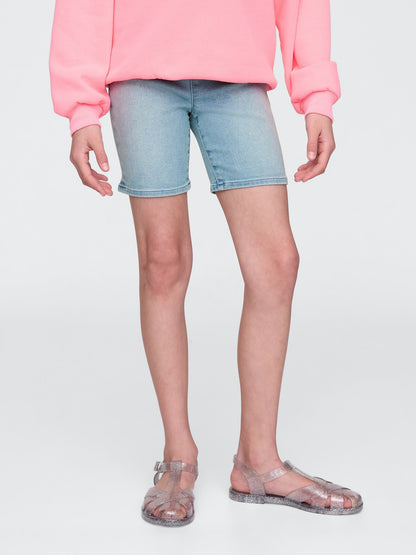 Açık Mavi Denim Şort