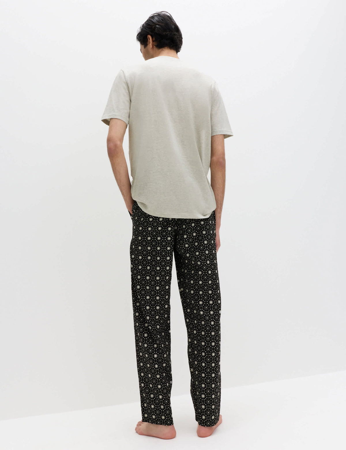 Desenli Pijama Takımı