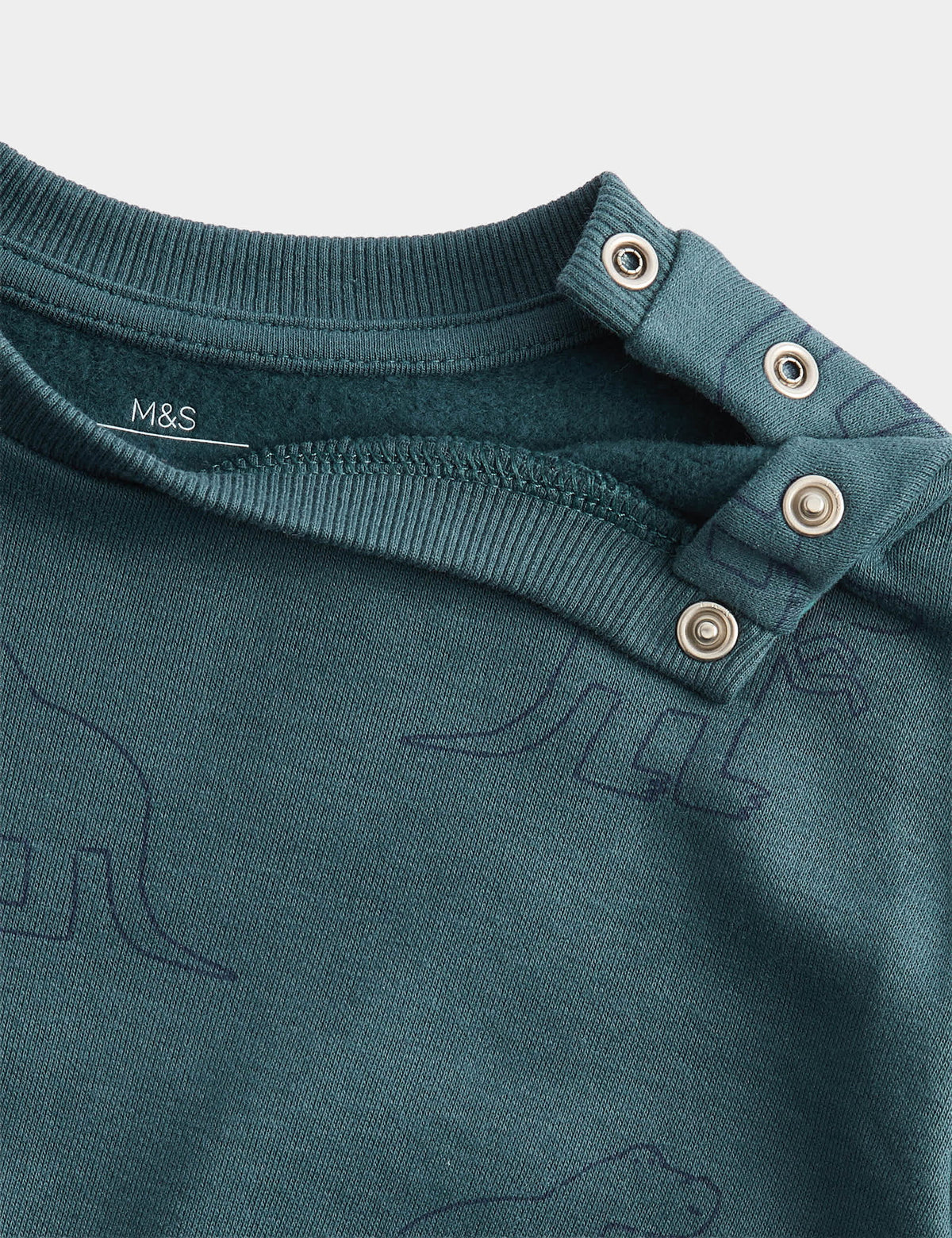 Dinozor Desenli Sweatshirt Takımı