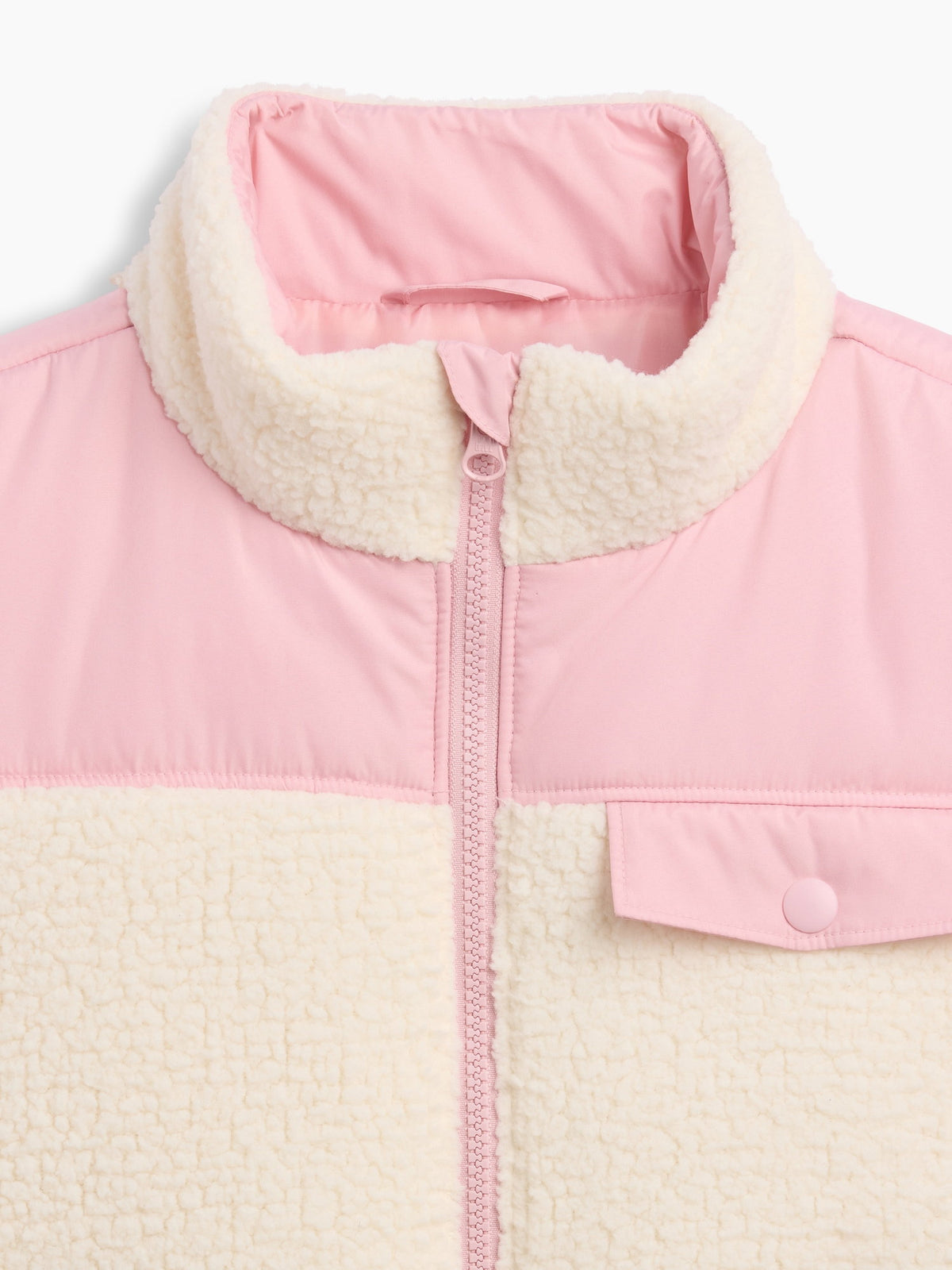 Pembe Sherpa Yelek