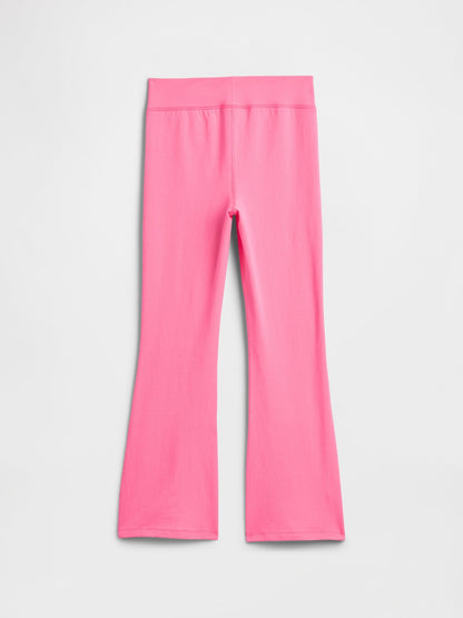 Açık Pembe Flare Legging Tayt
