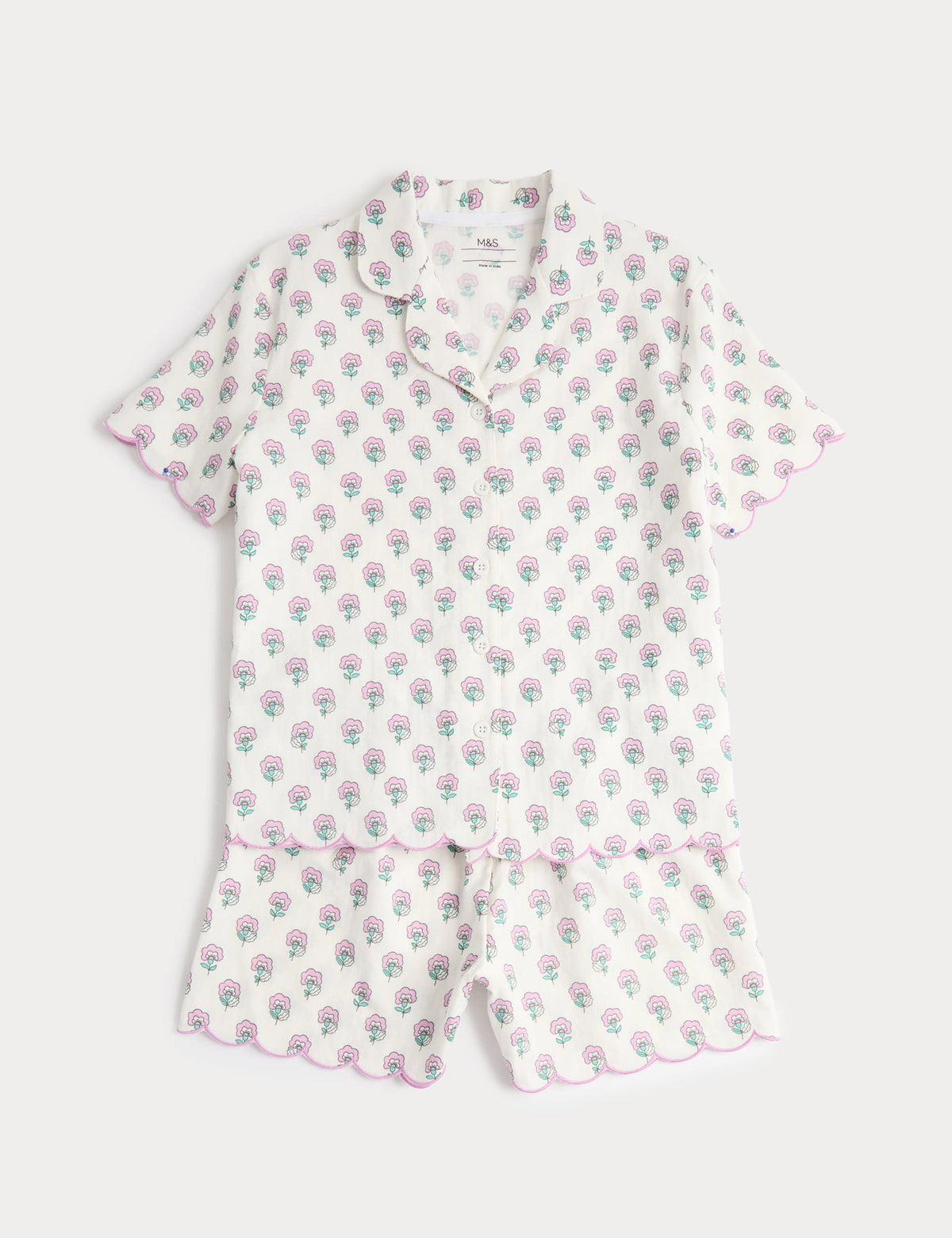 %100 Pamuk Pijama Takımı