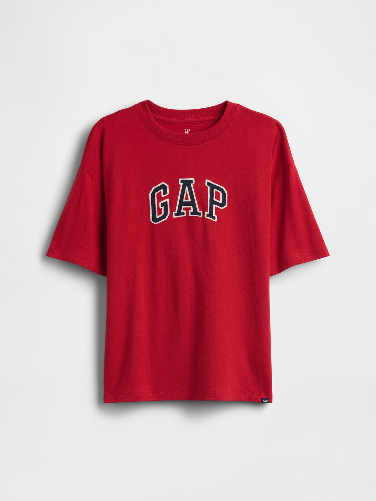 Kırmızı Arch Logo T-shirt