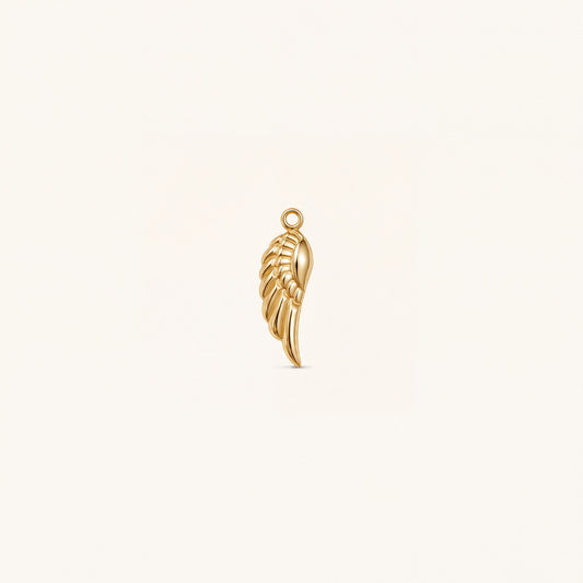 Angel Celestial Melek Kanadı Figürlü Altın Charm