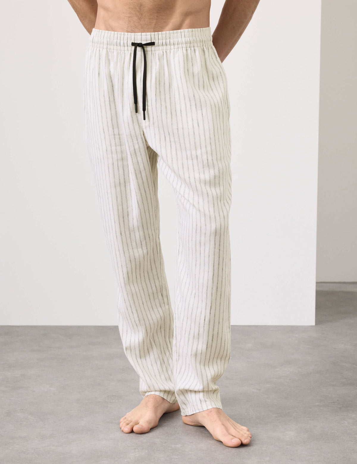 Autograph Keten Karışımlı Pijama Altı