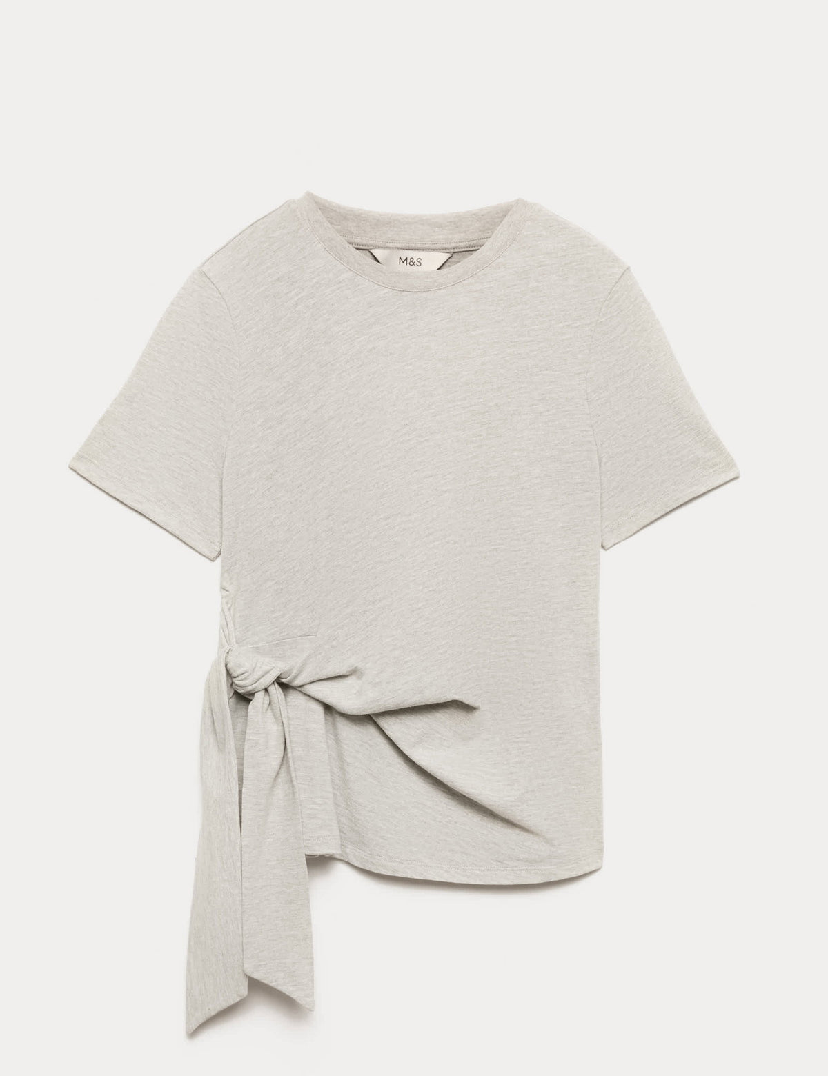 Bel Detaylı Regular Fit T-shirt
