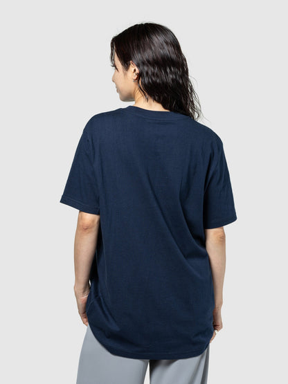 Beyaz Organik Pamuk Cepli T-shirt