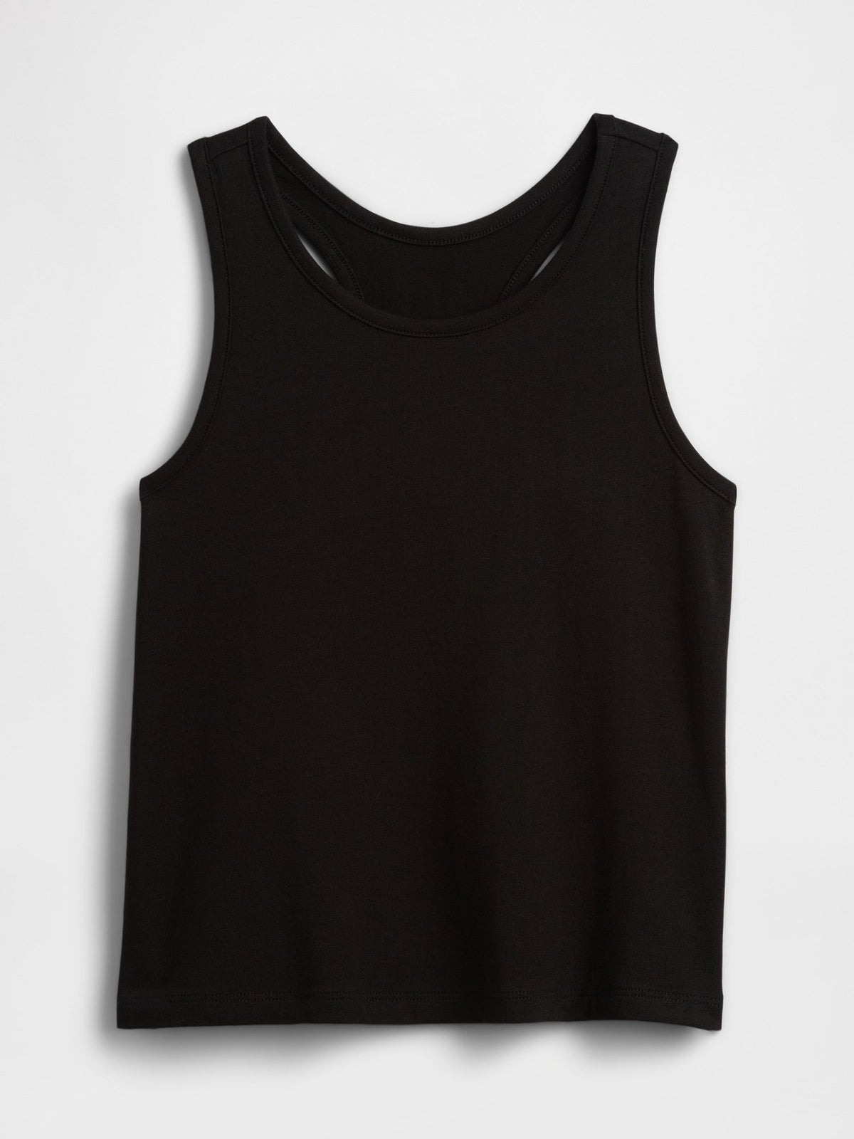 Siyah Kids Gap Logo Yarış Sırtı Tank Üstü