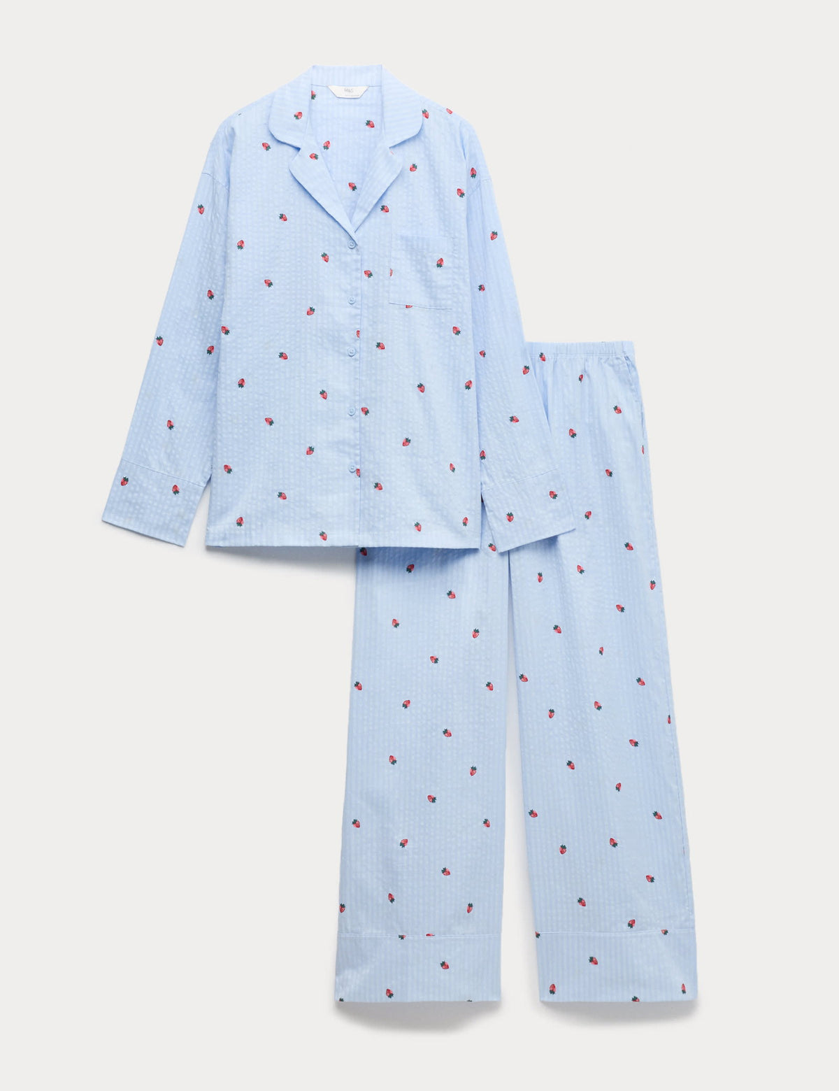 Desenli Pijama Takımı