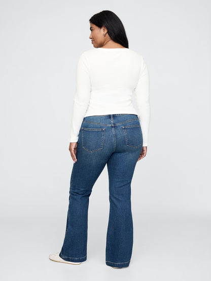 Mavi Low Rise Straight Jean Pantolon