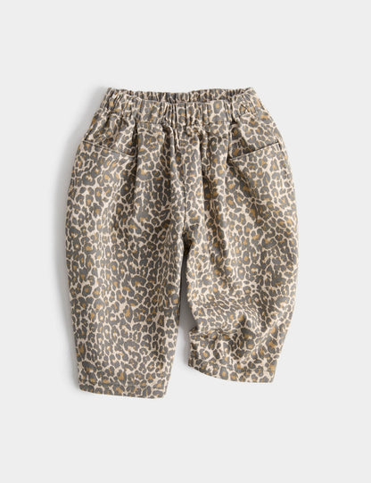 Leopar Desenli Jean Pantolon