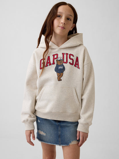 Koyu Yeşil Vintagesoft Relaxed Brannan Bear Logo Sweatshirt