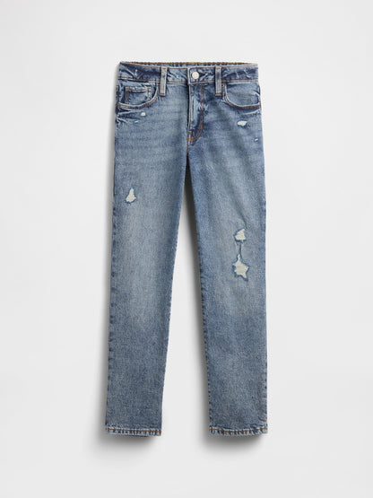 Mavi Distressed Girlfriend Washwell™ Jean Pantolon