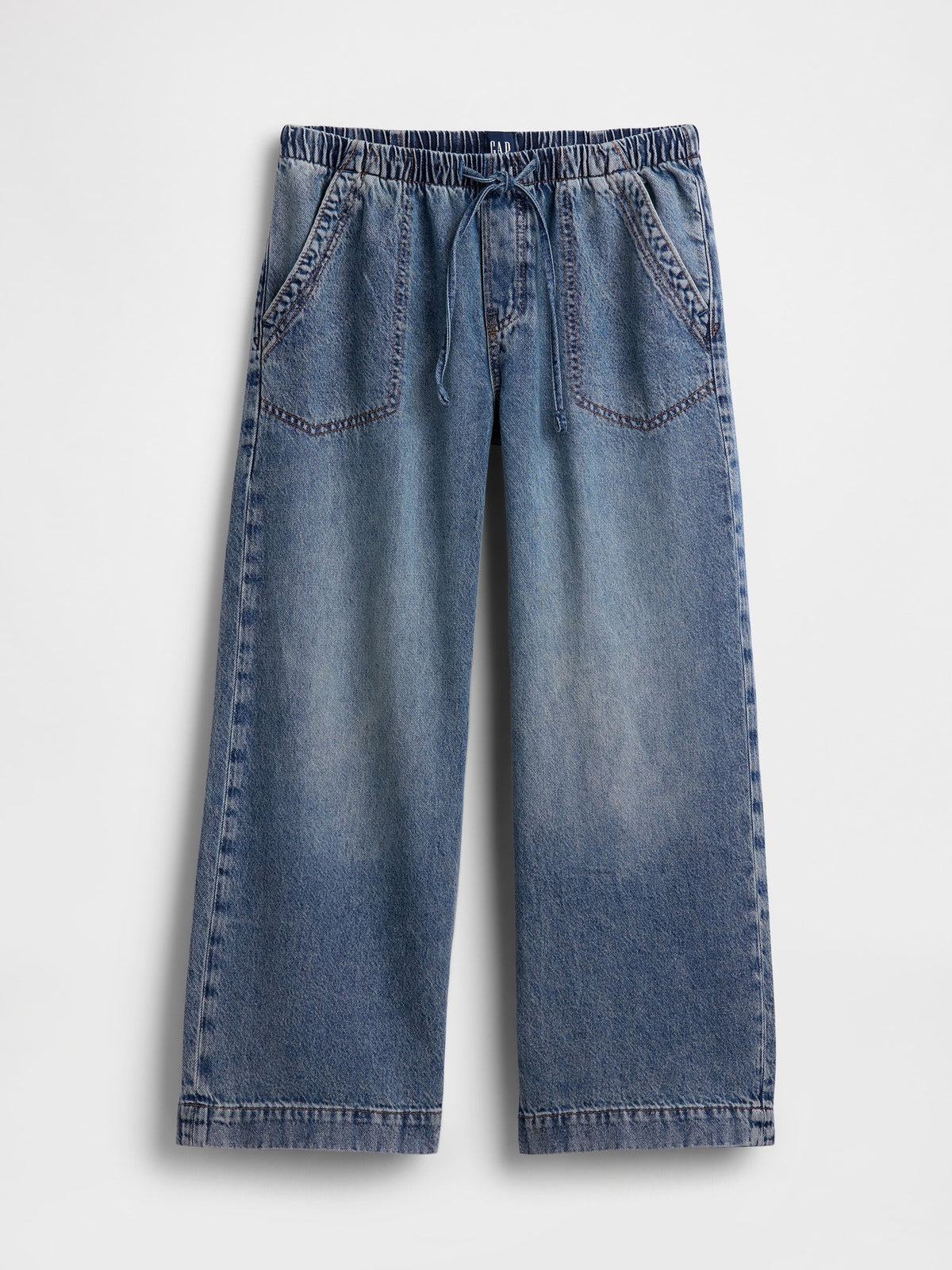 Mavi Low Rise '90s Loose Easy Crop Jean Pantolon