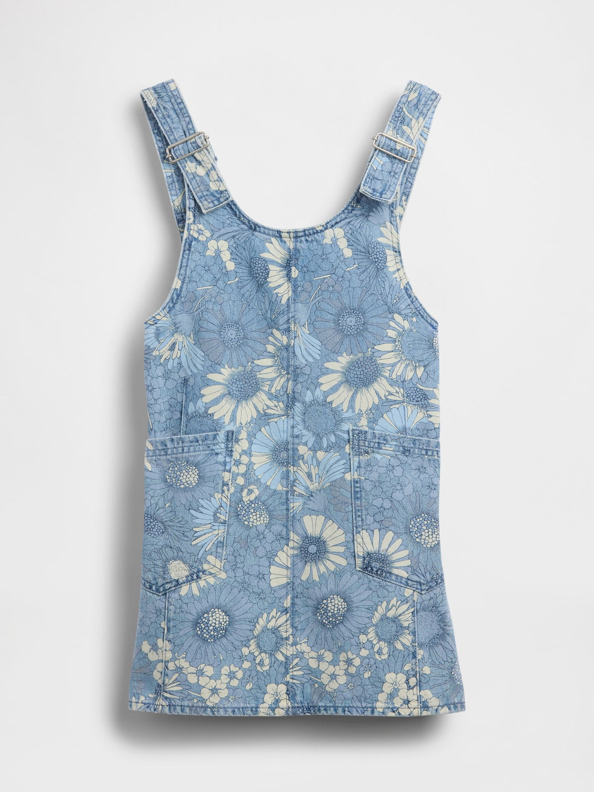 Mavi Floral Denim Salopet