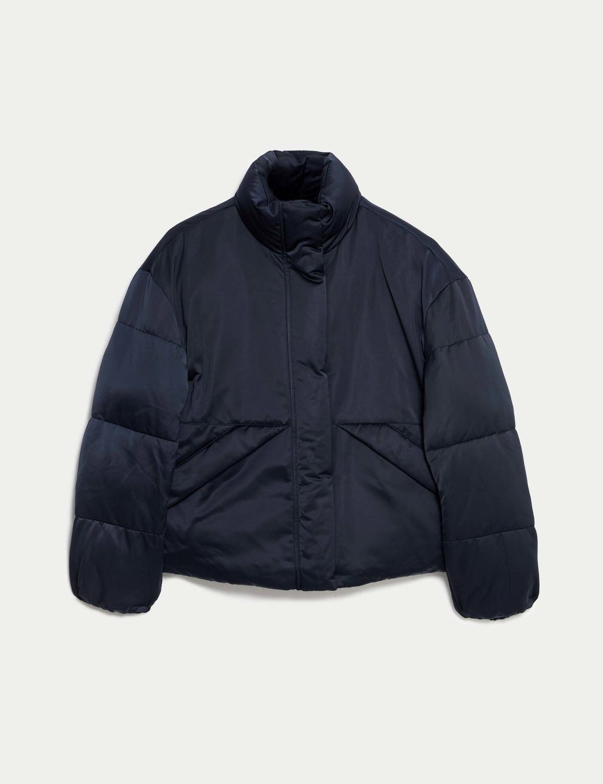 Saten Thermowarmth™ Puffer Mont