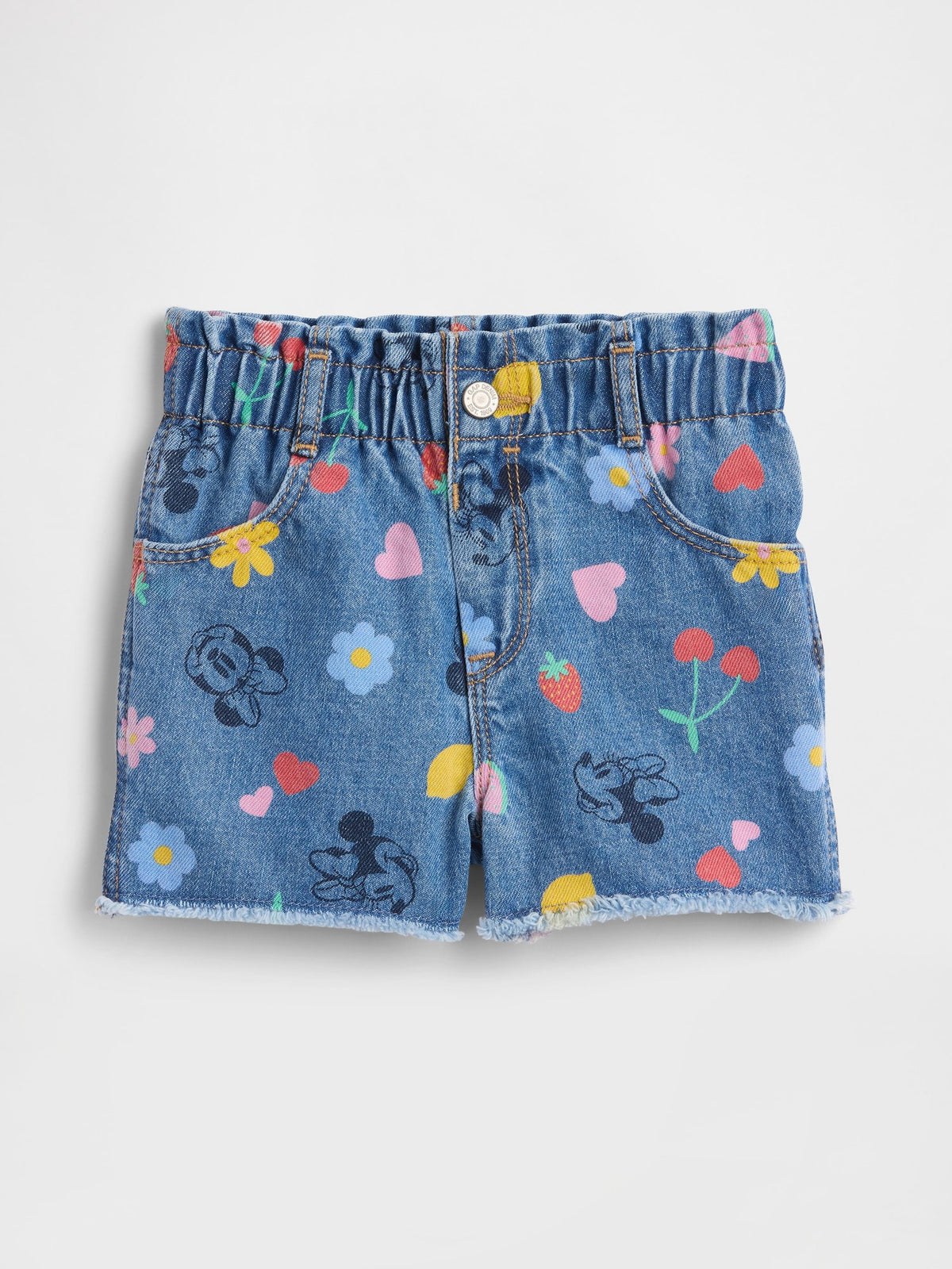 Mavi Disney Paperbag Mom Jean Şort