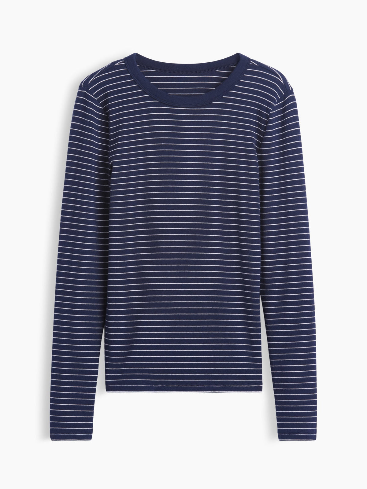 Lacivert Modern Shrunken T-shirt