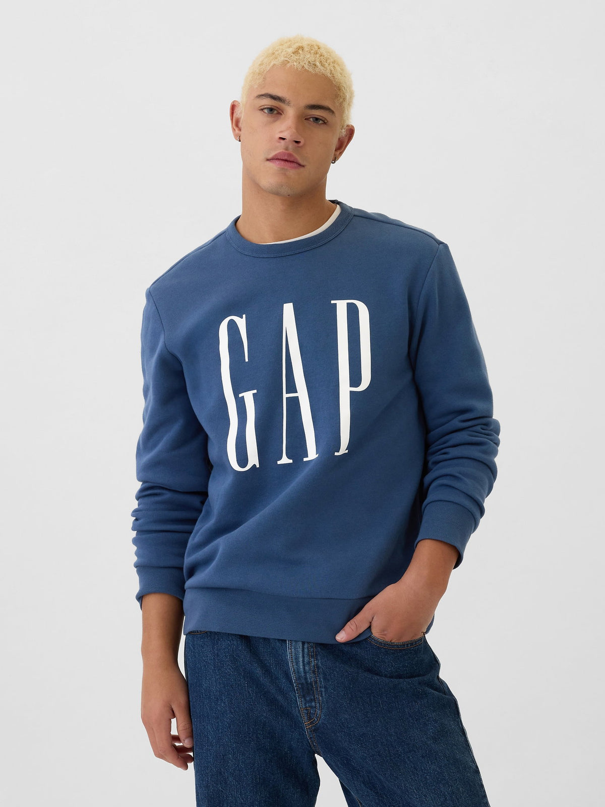 Mavi Gap Logo Fleece Sweatshirt