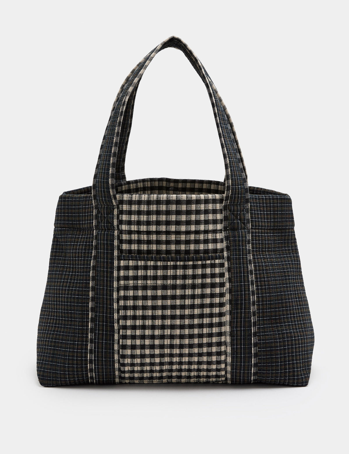 Gingham Desenli Çanta