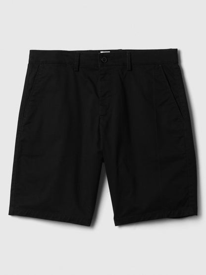 Siyah Essential Khaki Şort