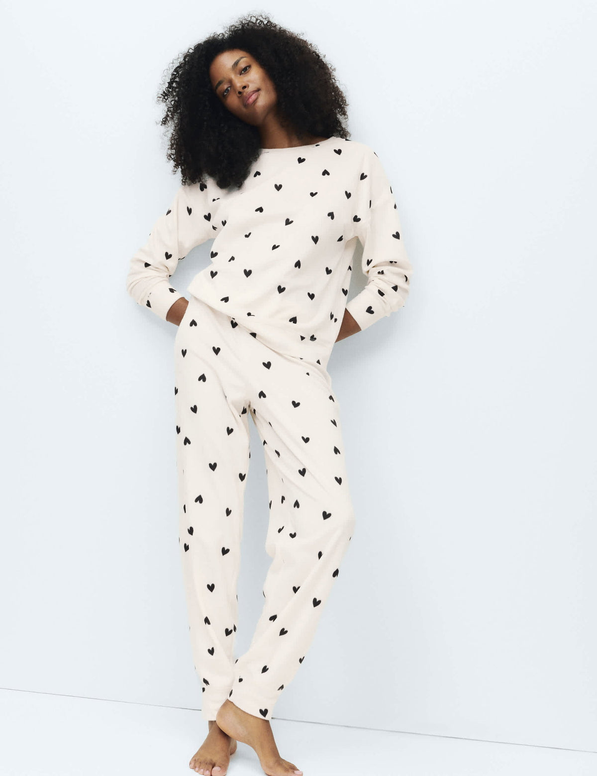 Polar Baskılı Pijama Takımı