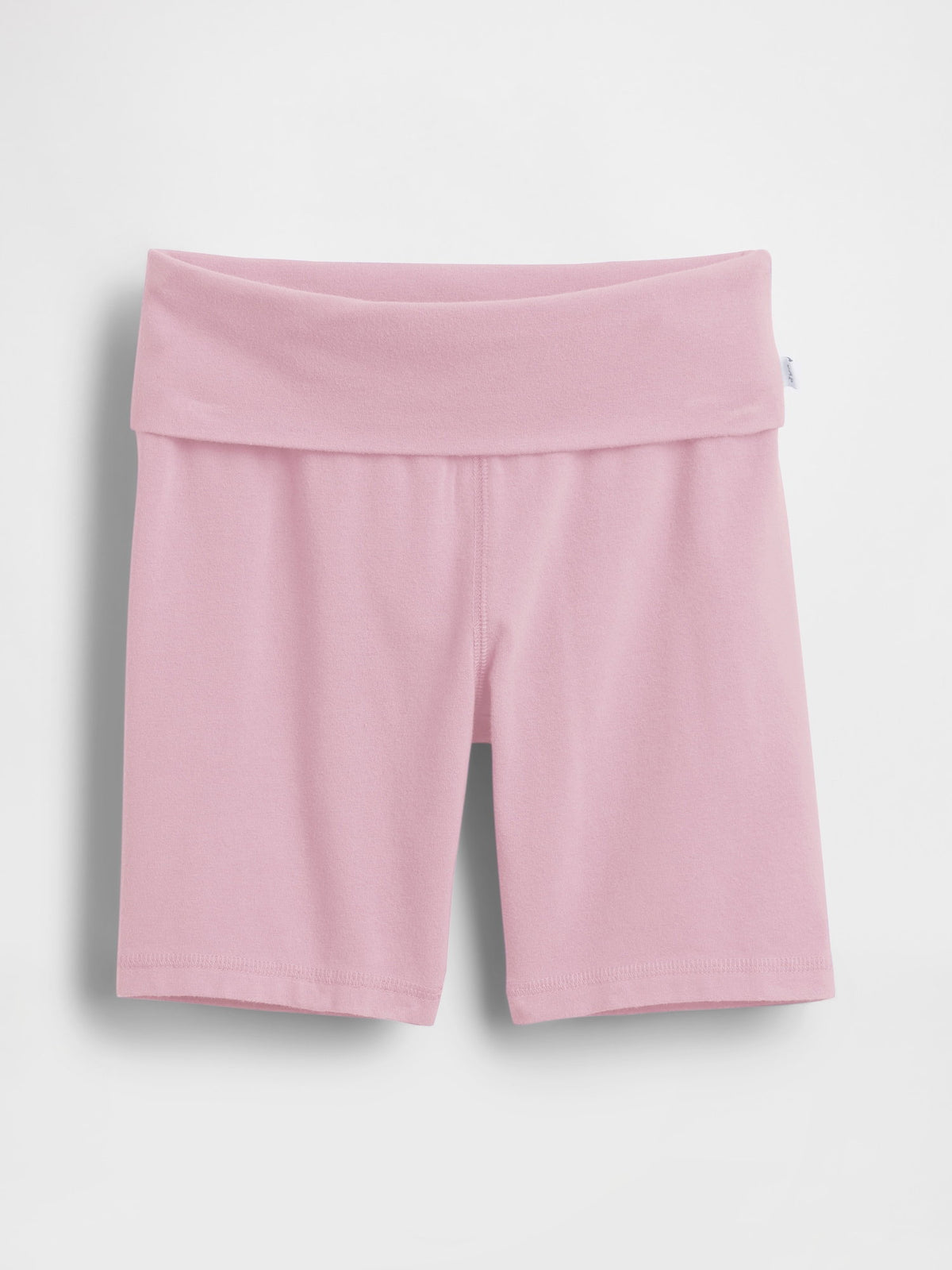 Pembe Foldover Biker Şort