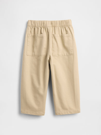 Bej Ultrasoft Pull-on Barrel Pantolon