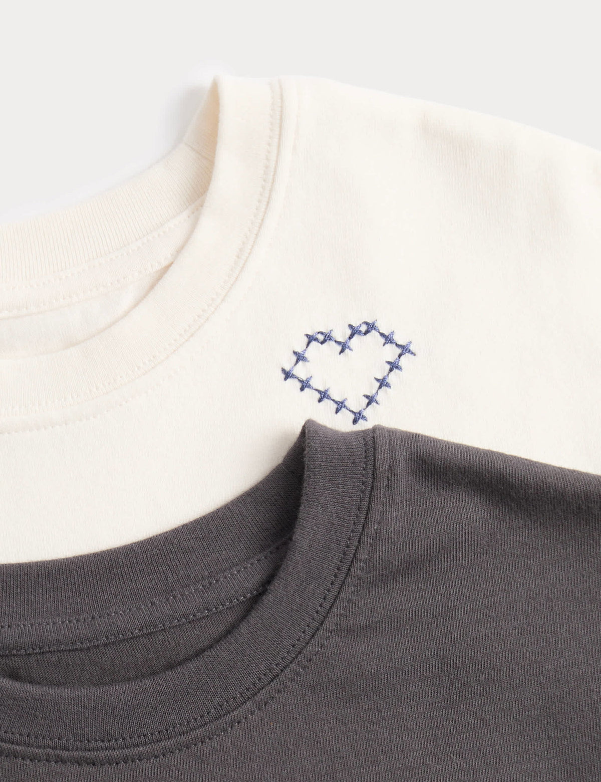 2'li Desenli T-shirt