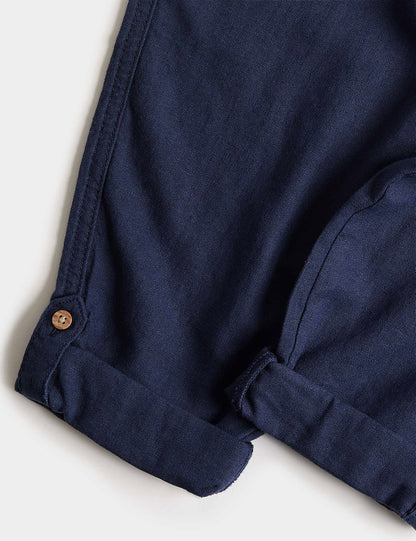 Keten Karışımlı Pantolon