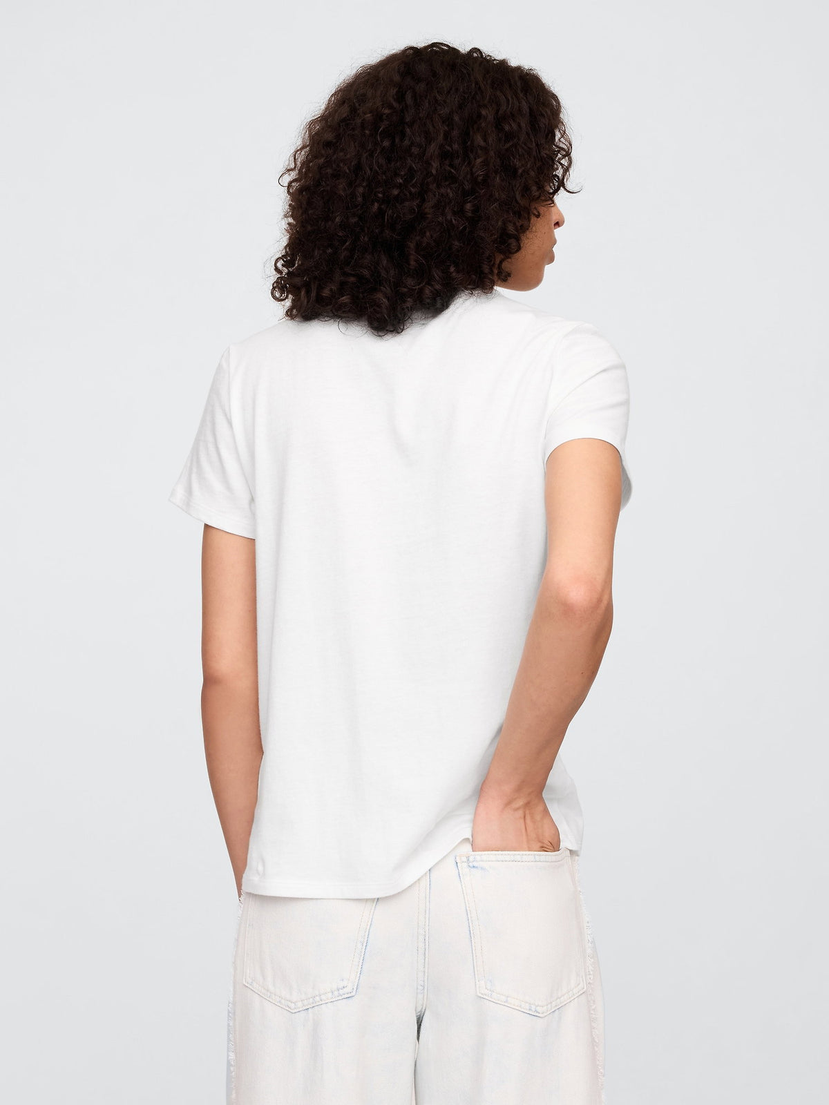 Gri Favorite Bisiklet Yaka T-shirt