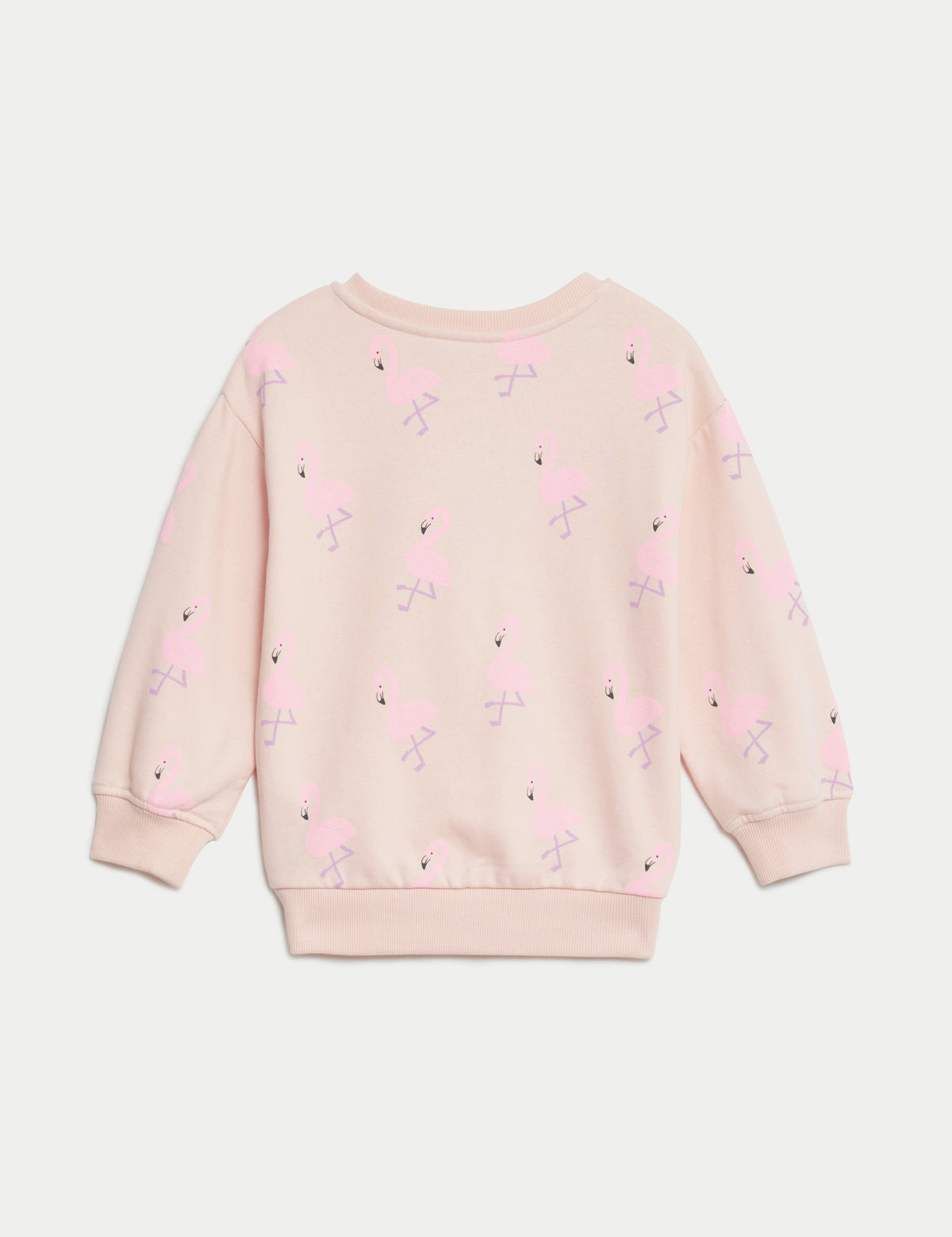 Desenli Yuvarlak Yaka Sweatshirt