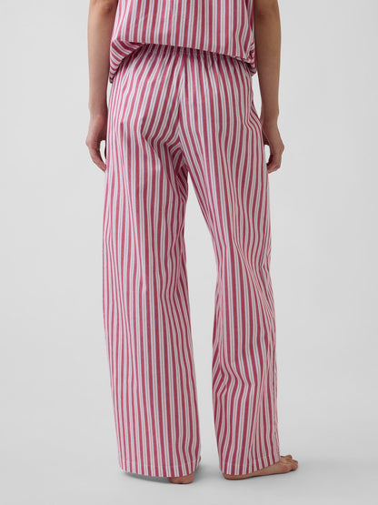 Kırmızı Poplin Pijama Altı
