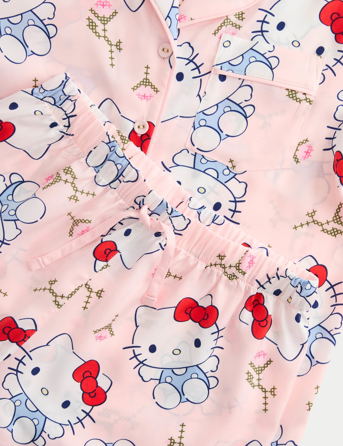 Hello Kitty Baskılı Pijama