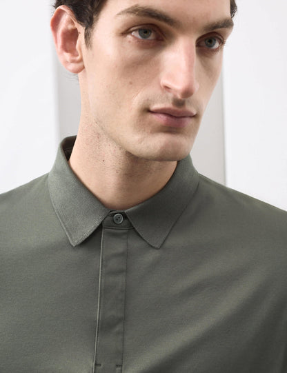 Pure Supima Polo Yaka T-shirt