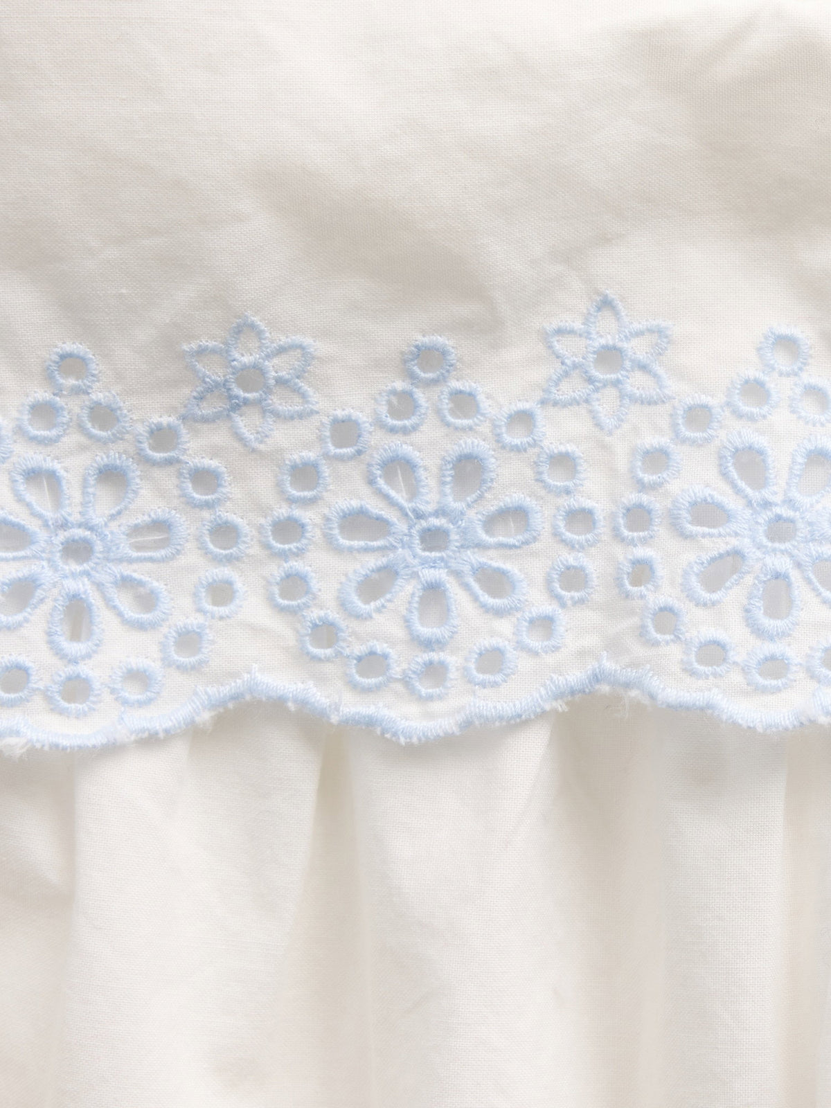 Beyaz Eyelet Sailor Elbise