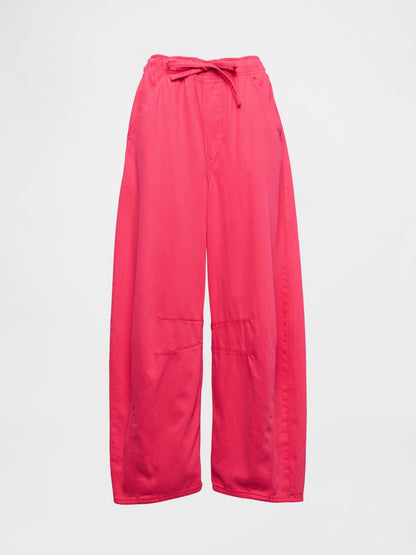 Pembe Mid Rise Ultrasoft Easy Horseshoe Jean Pantolon