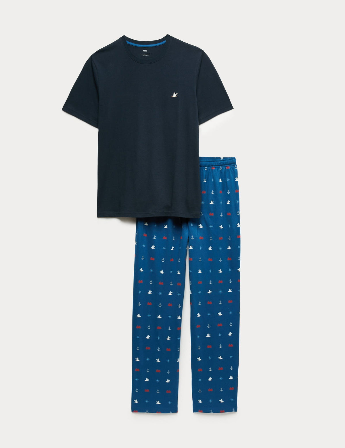 Saf Pamuklu Pijama Takımı