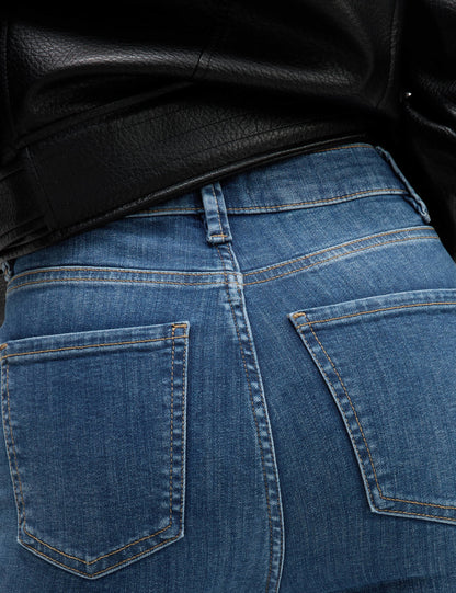 Harper Supersoft Yüksek Bel Jean Pantolon