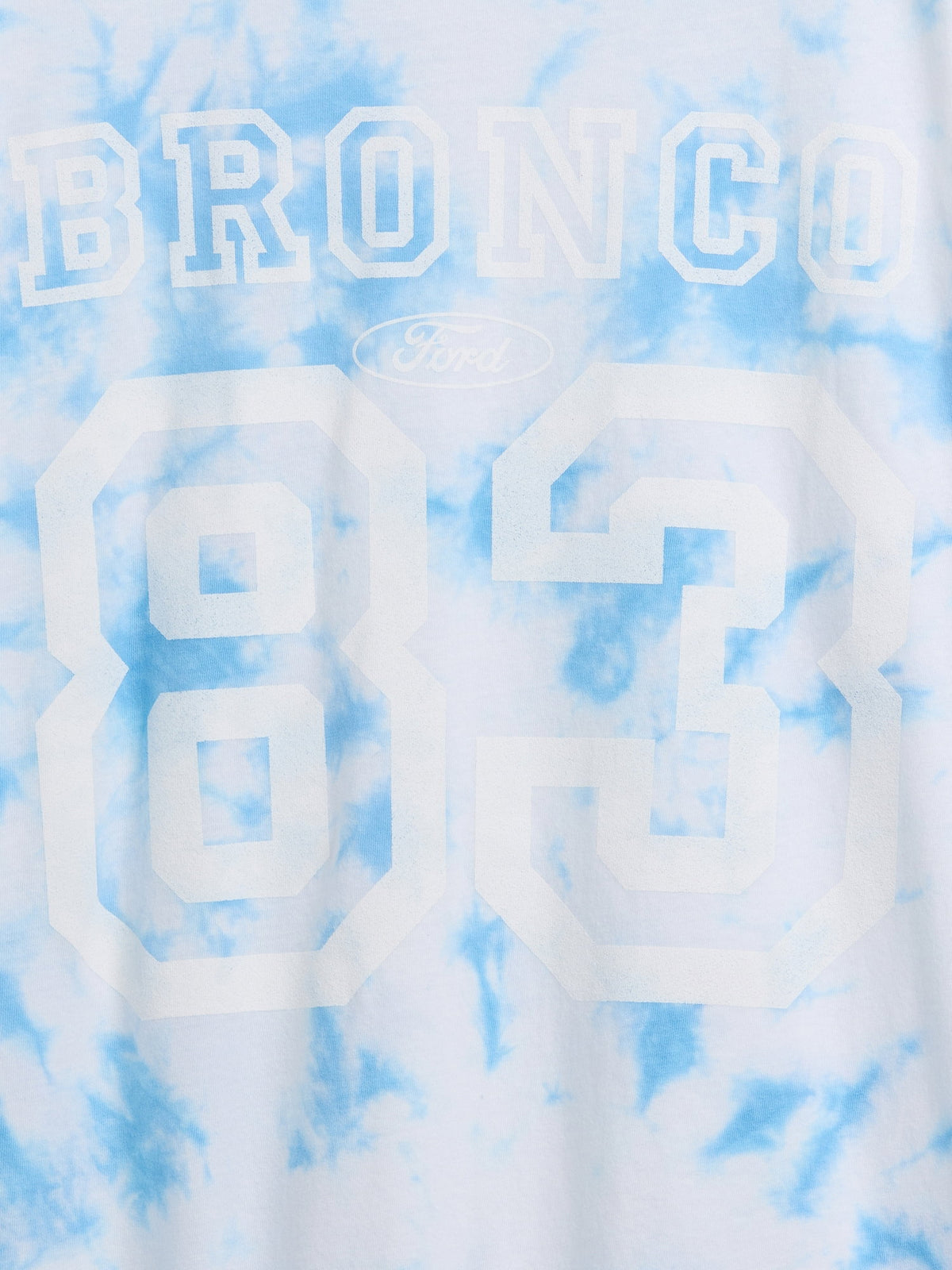 Açık Mavi Ford Bronco Oversized T-shirt