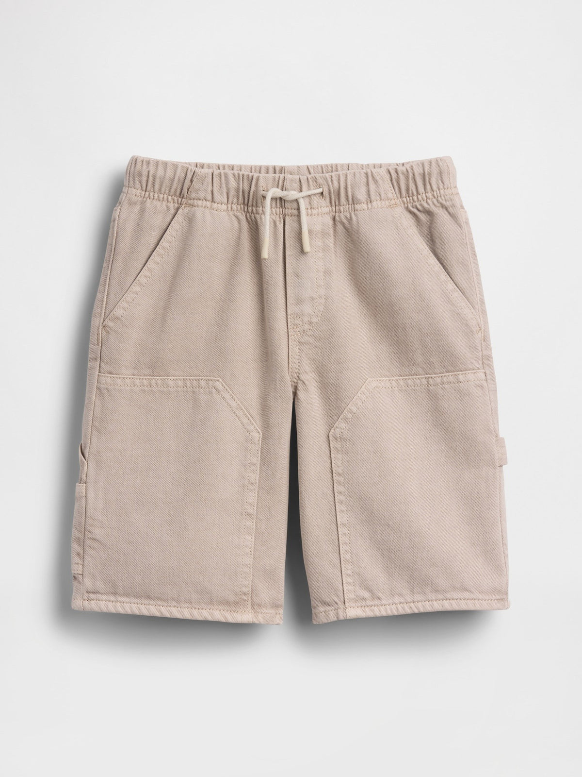 Açık Kahverengi '90s Loose Easy Denim Carpenter Şort