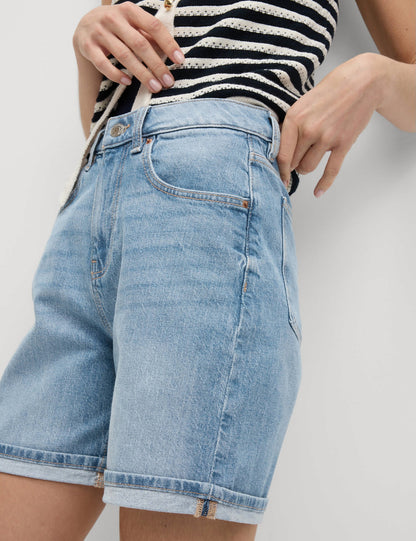 Denim Boyfriend Şort