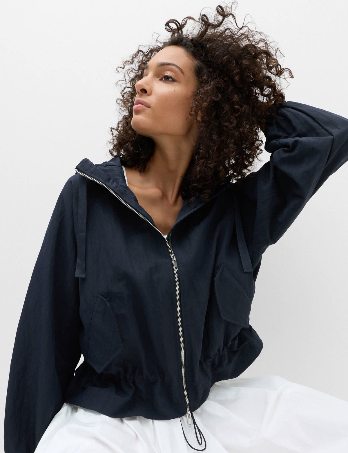 Peplum Parka Ceket